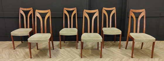 Image 1 of 6x Mid Century Esstisch Stühle | Jahrgang