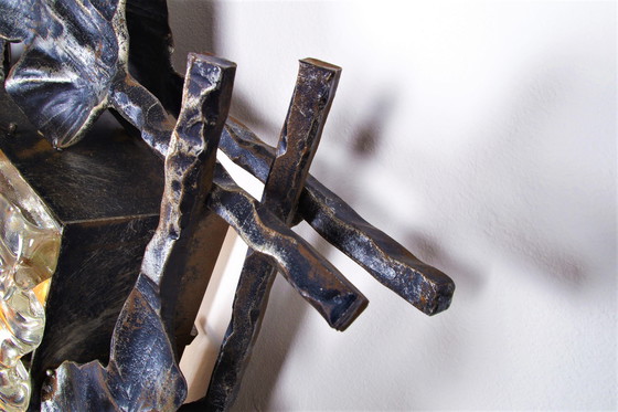 Image 1 of Brutalist wall lamp Ahlstrom en Ehrlich