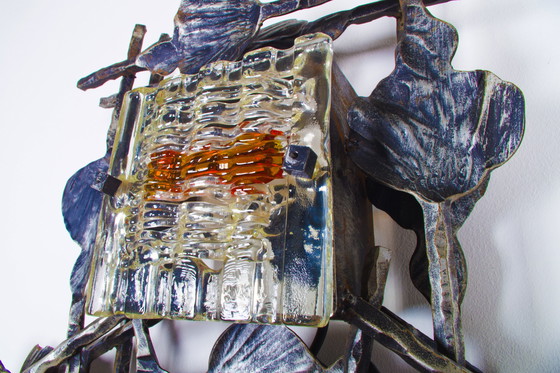 Image 1 of Brutalist wall lamp Ahlstrom en Ehrlich