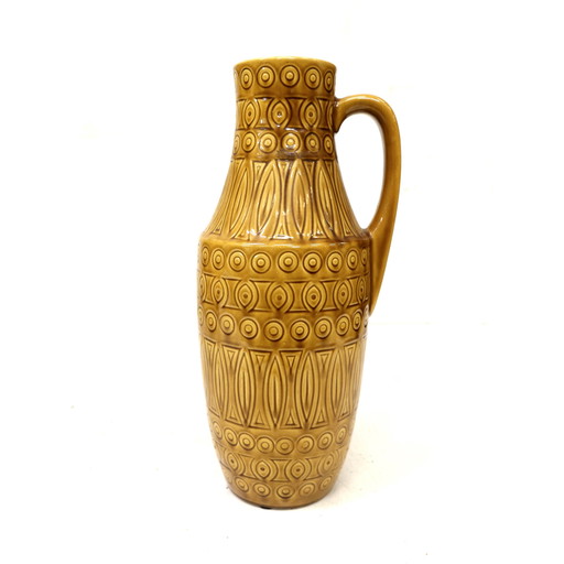 Große Vintage Westdeutschland Scheurich Vase Modell 423-47.