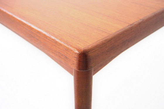Image 1 of Henning Kjaernulf for Vejle Møbelfabrik,  Mid Century Teak Coffee Table / Couchtisch, Danish Design