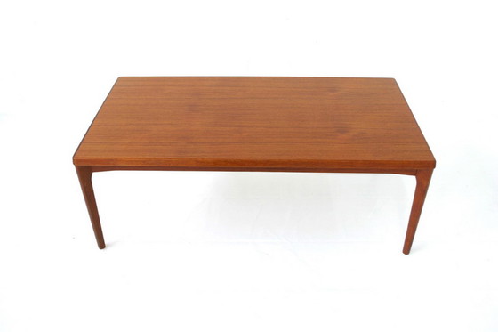 Image 1 of Henning Kjaernulf for Vejle Møbelfabrik,  Mid Century Teak Coffee Table / Couchtisch, Danish Design