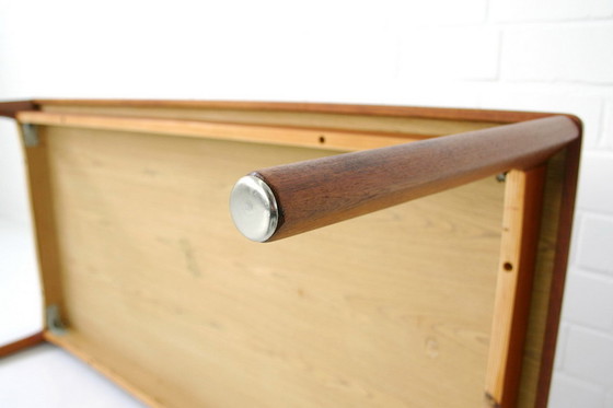 Image 1 of Henning Kjaernulf for Vejle Møbelfabrik,  Mid Century Teak Coffee Table / Couchtisch, Danish Design