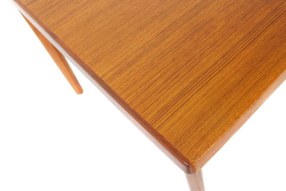 Image 1 of Henning Kjaernulf for Vejle Møbelfabrik,  Mid Century Teak Coffee Table / Couchtisch, Danish Design