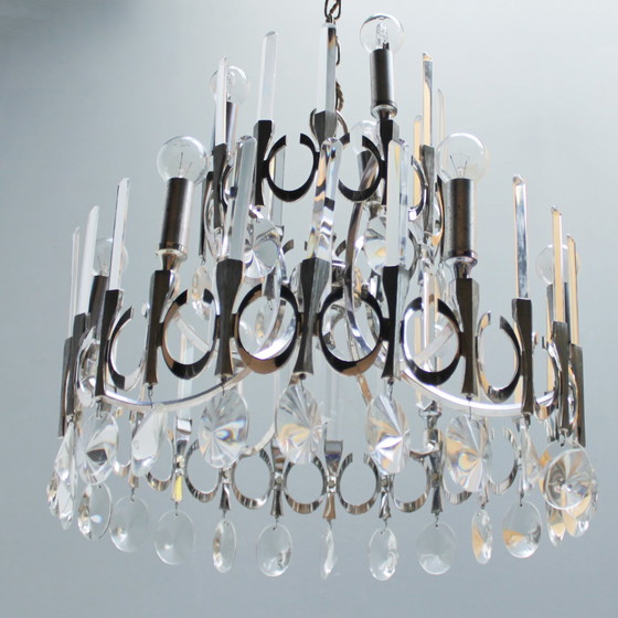 Image 1 of Gaetano Sciolari Kronleuchter 'Ovali'