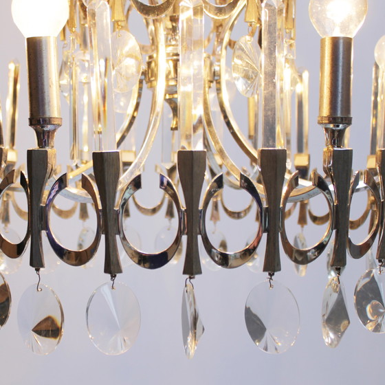 Image 1 of Gaetano Sciolari Kronleuchter 'Ovali'