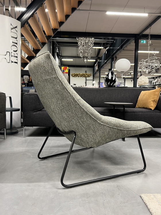 Image 1 of Neuer Jess Design Beal Sessel aus grünem Stoff 